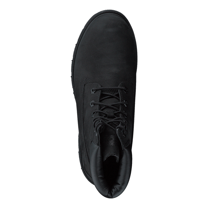 Linden Woods 6in Double Collar Jet Black