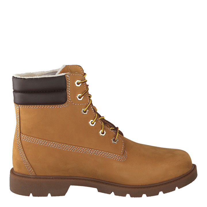 Linden Woods 6in Faux Fur Line Wheat