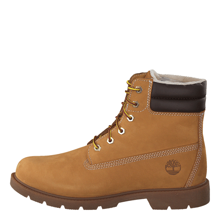 Linden Woods 6in Faux Fur Line Wheat