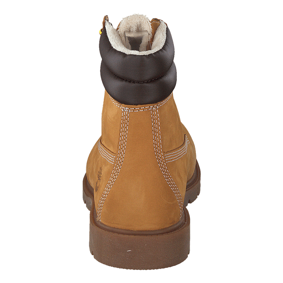 Linden Woods 6in Faux Fur Line Wheat