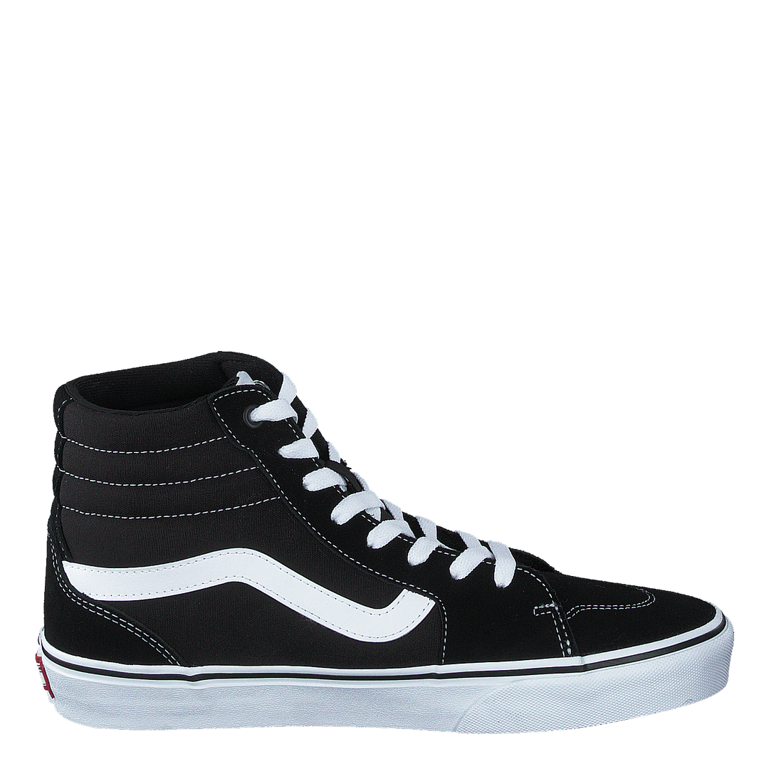 Wm Filmore Hi (suede/canvas) Black/white