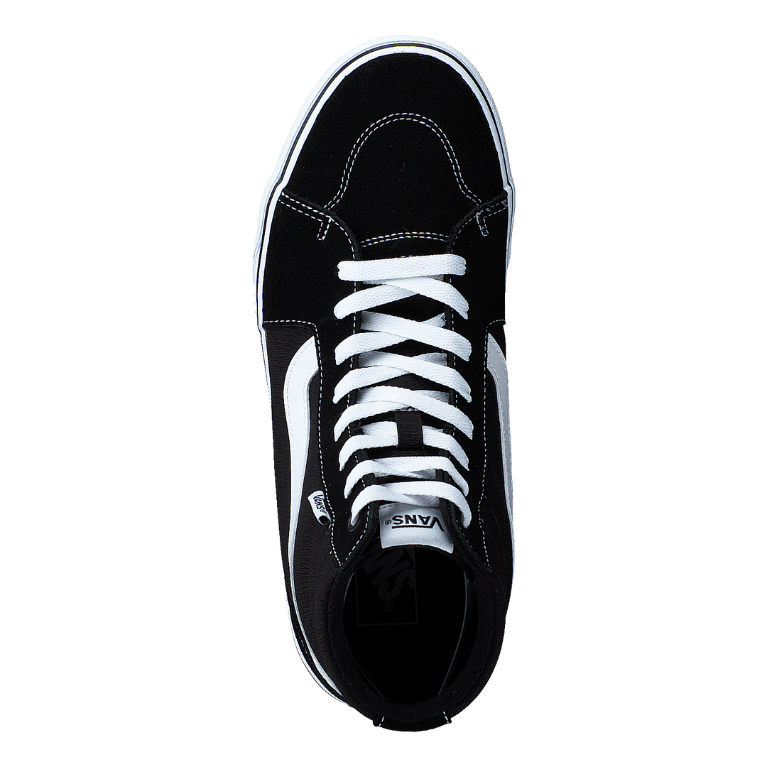 Wm Filmore Hi (suede/canvas) Black/white