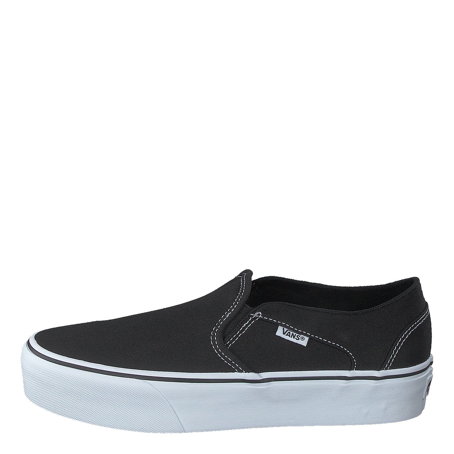 Vans Asher Schwarze Vans Slip On Vans Classic Slip-On Sneaker - Main Image