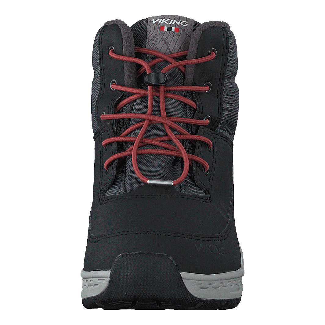 Sjur Wp Black/burgundy - Heppo.com