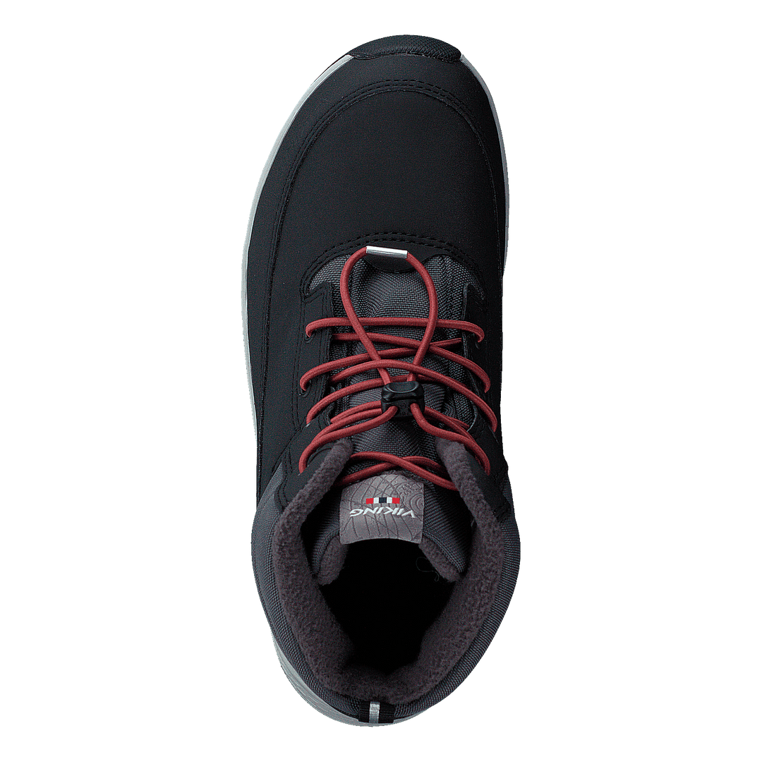 Sjur Wp Black/burgundy - Heppo.com