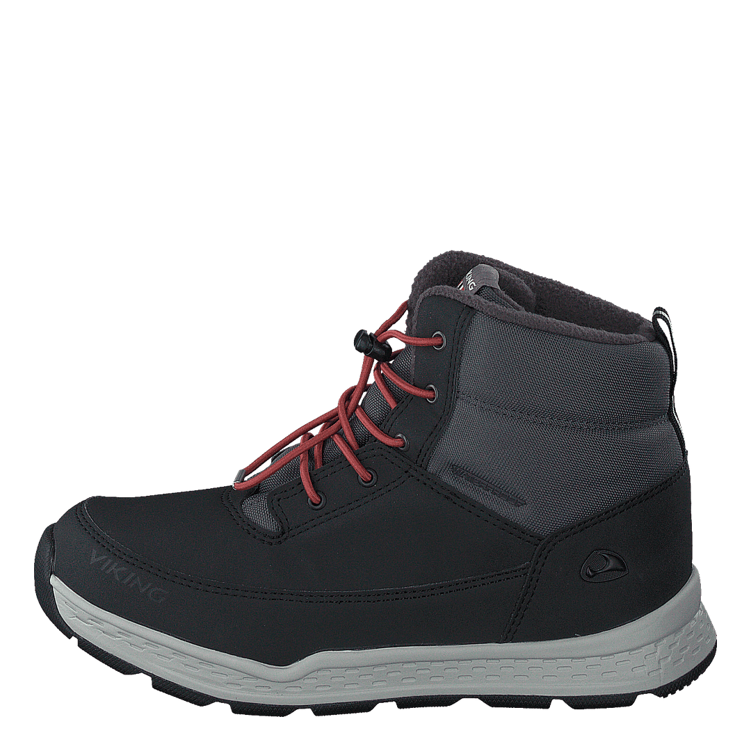 Sjur Wp Black/burgundy - Heppo.com