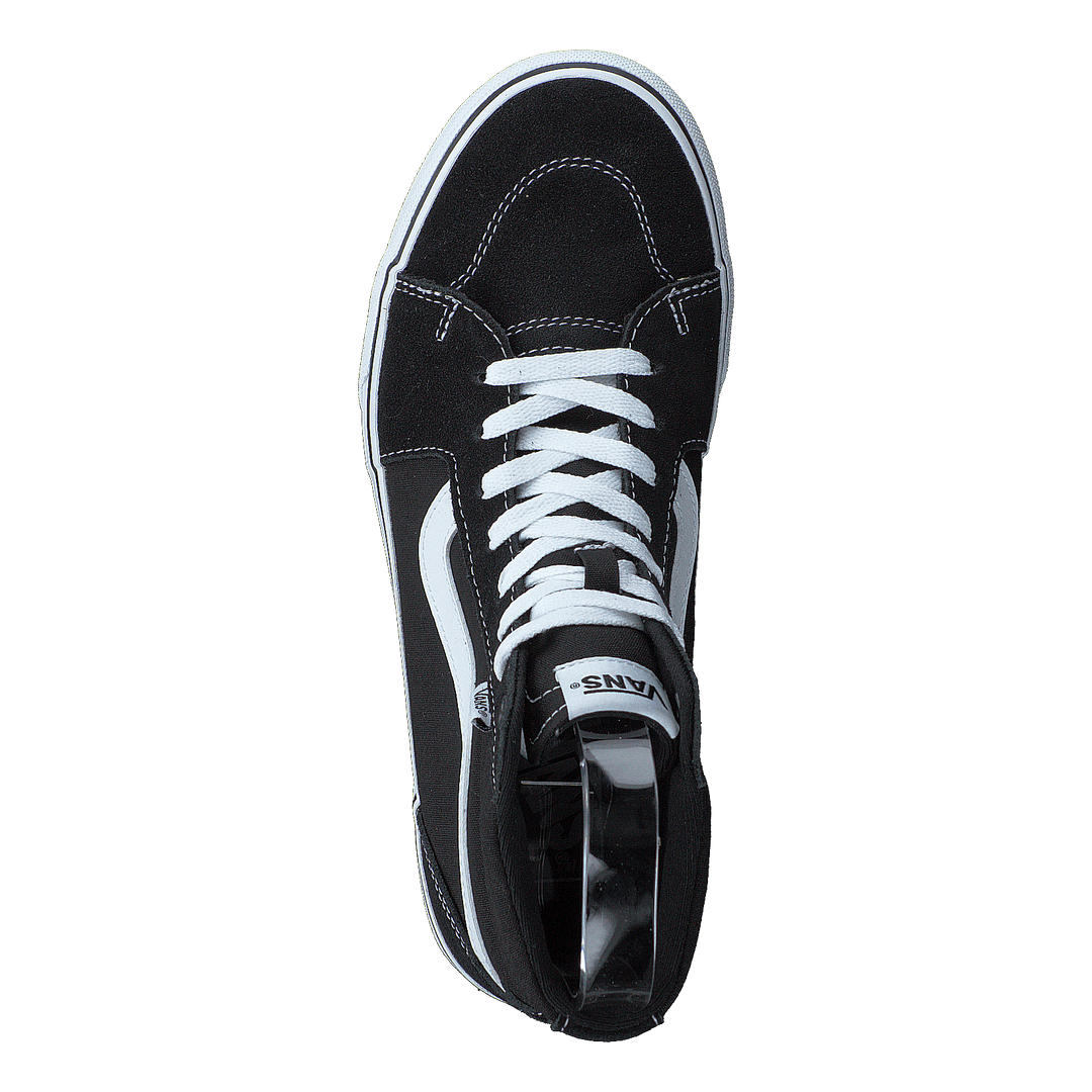 Mn Filmore Hi (suede/canvas)black/white