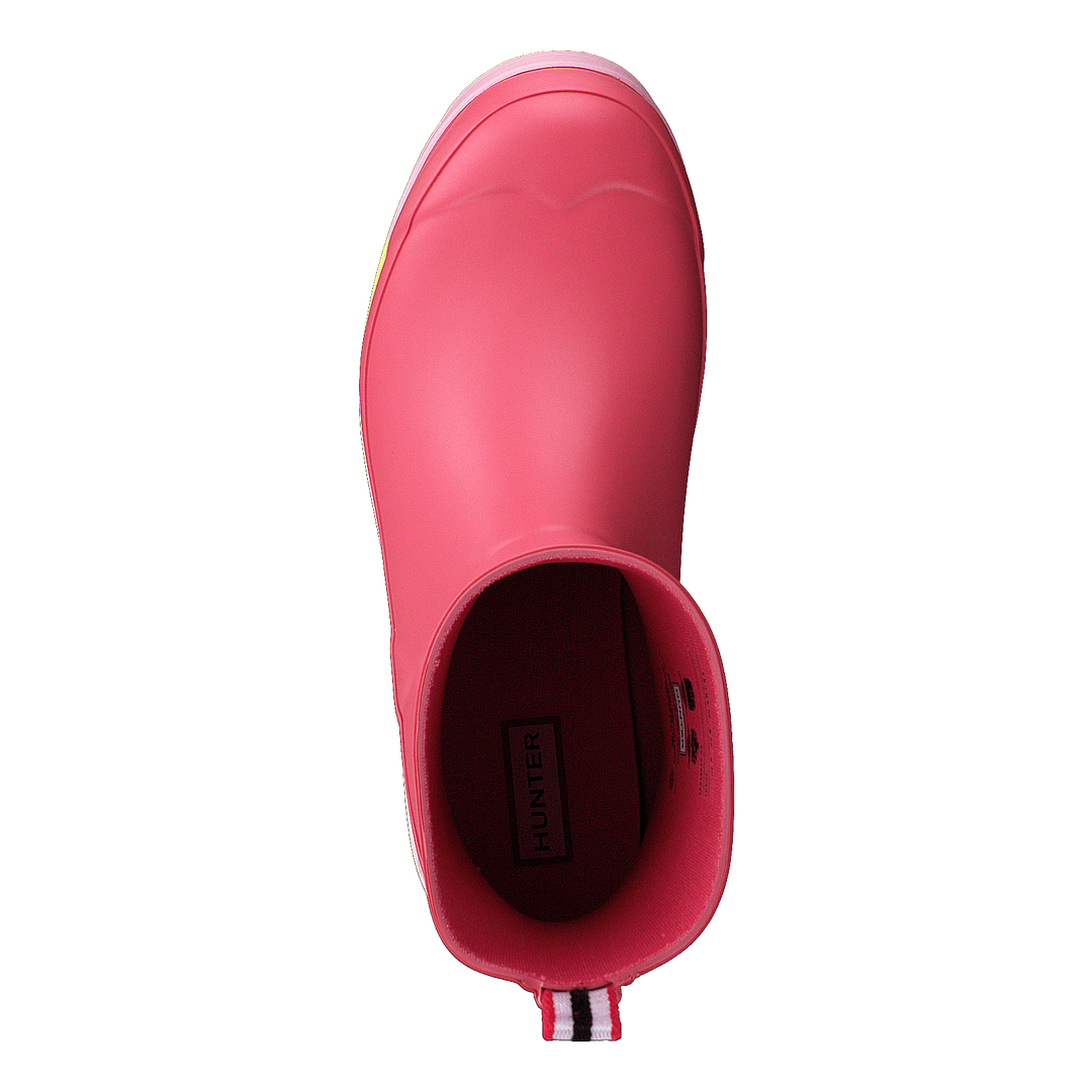 W Play Short Stripe Sole Boots Polaris Pink