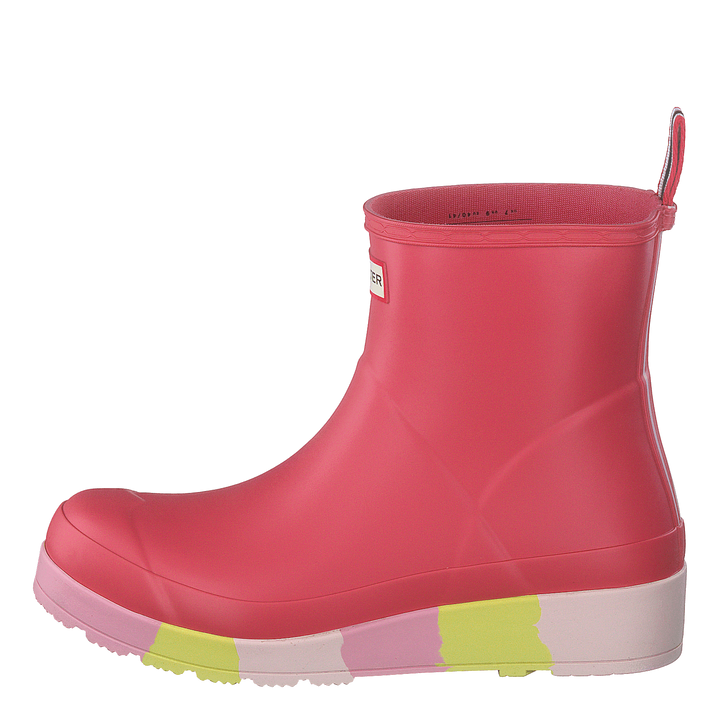 W Play Short Stripe Sole Boots Polaris Pink