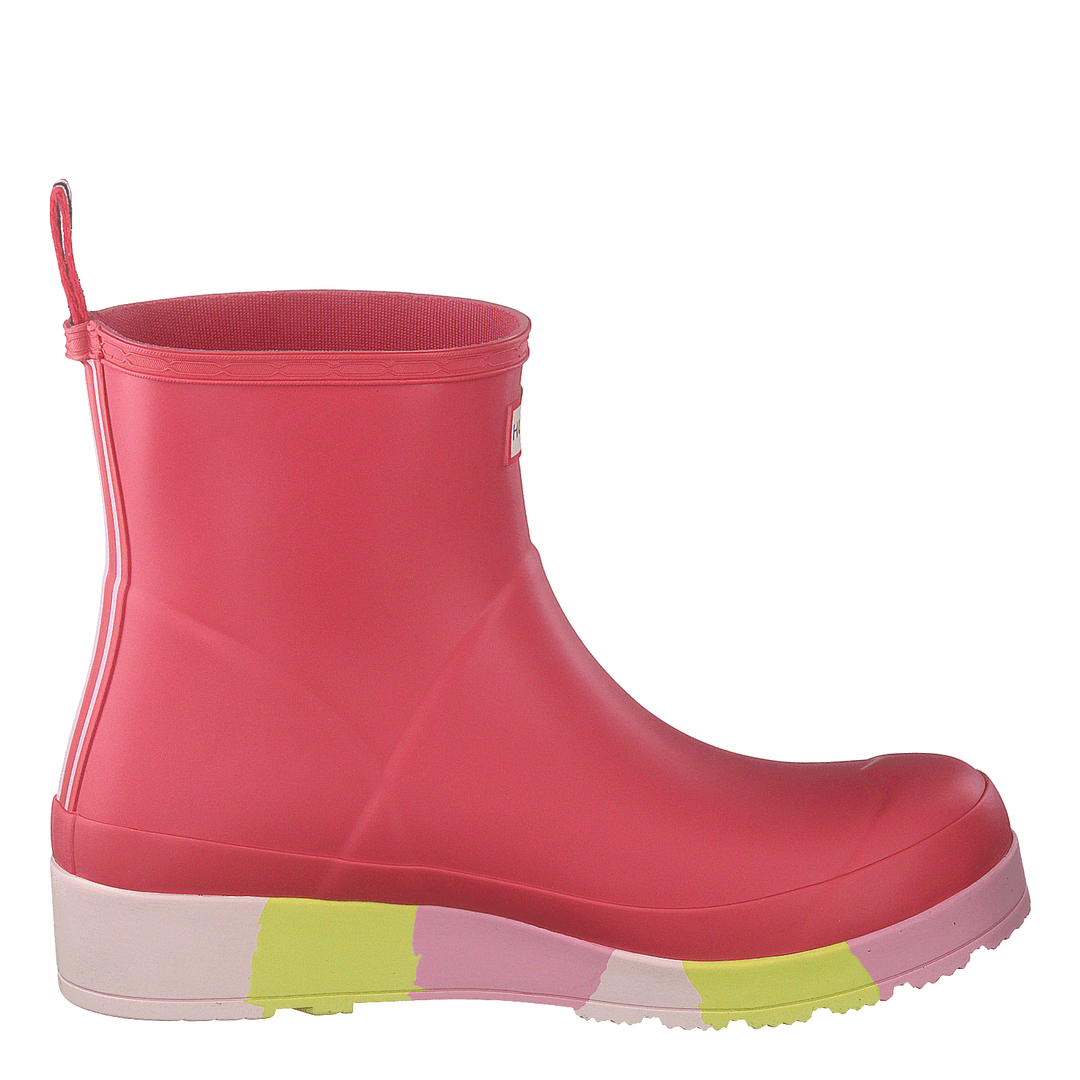 W Play Short Stripe Sole Boots Polaris Pink