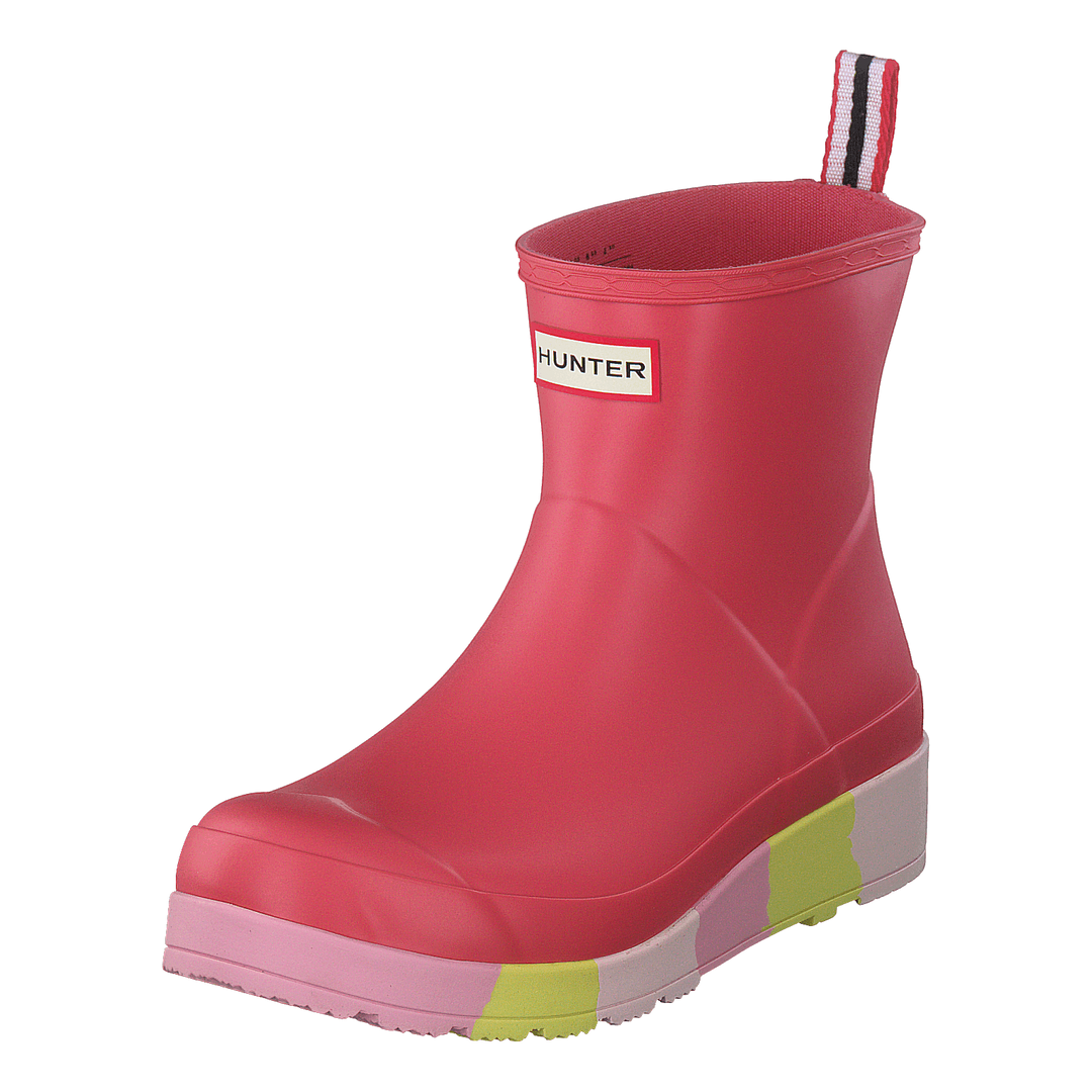 W Play Short Stripe Sole Boots Polaris Pink