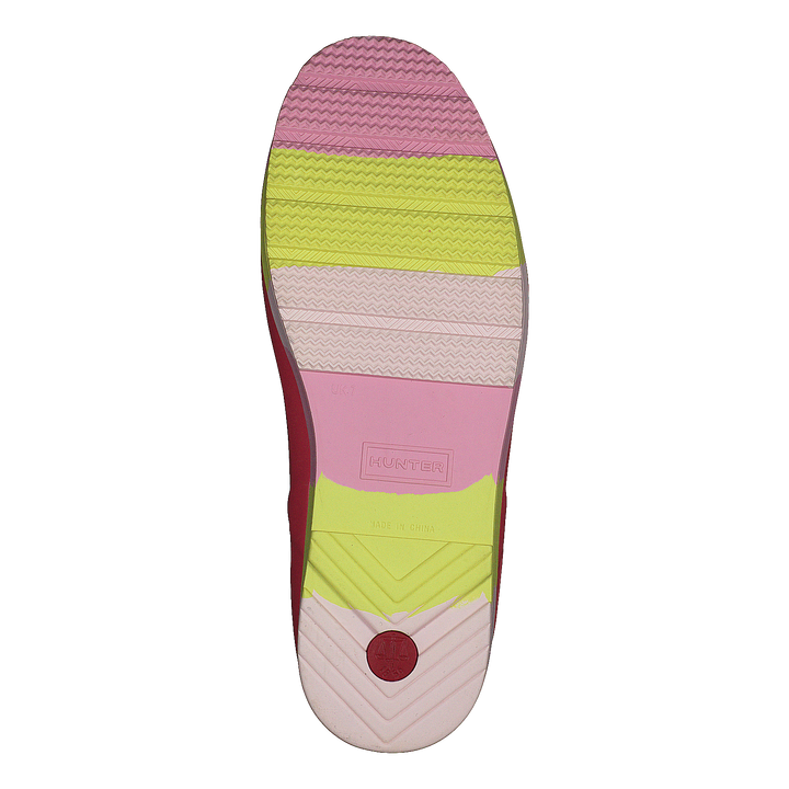 W Play Short Stripe Sole Boots Polaris Pink