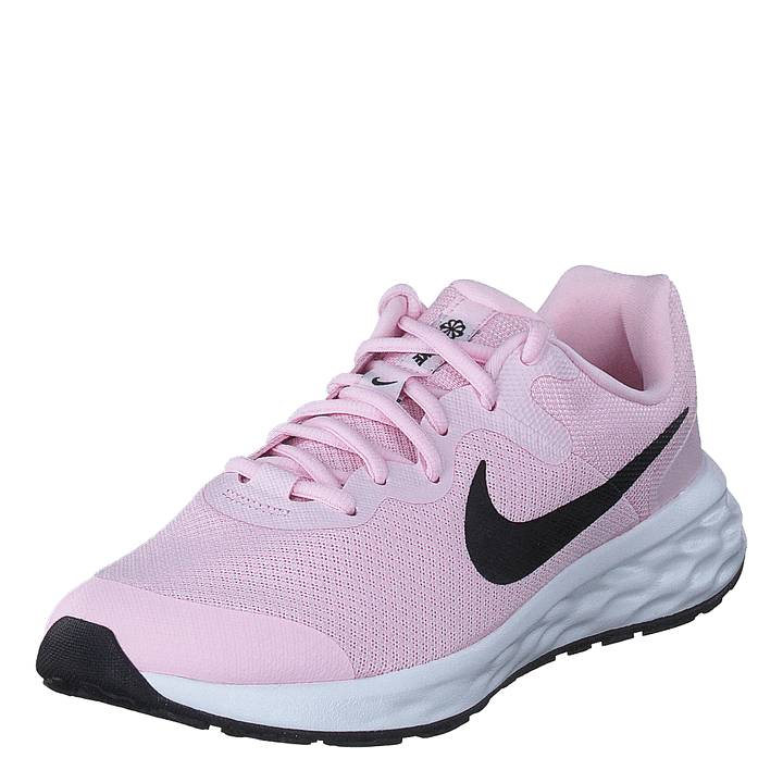 Revolution 6 Big Kids' Road Running Shoes PINK FOAM /BLACK