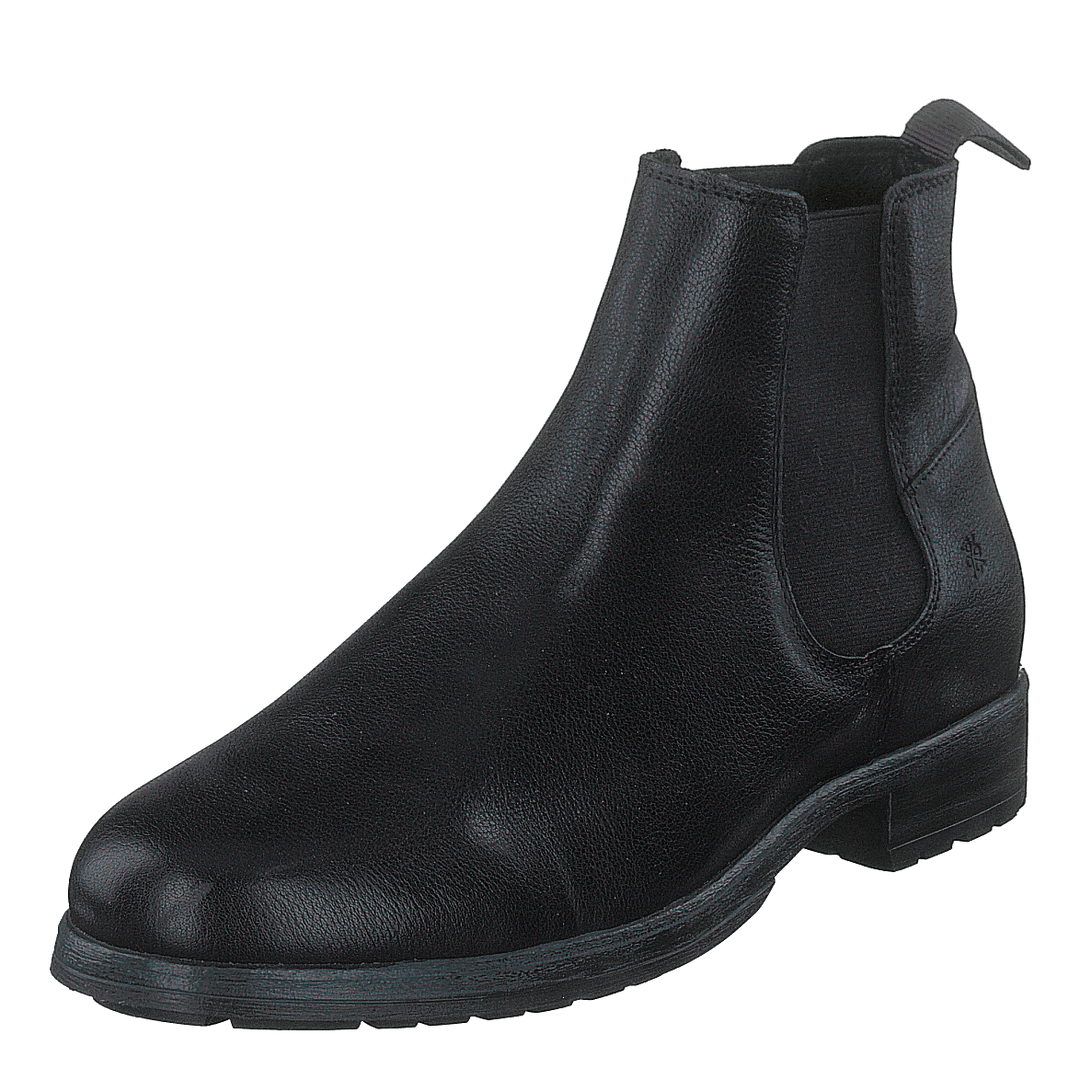 Grant Black Leather