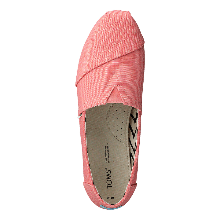 Classic Heritage Recycled Canv Peach Pink