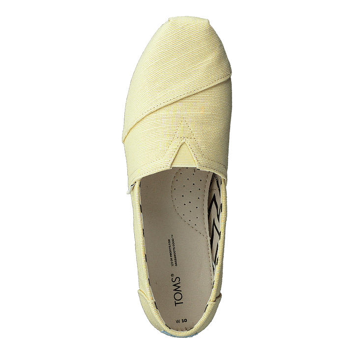 Classic Heritage Recycled Canv Banana Yellow