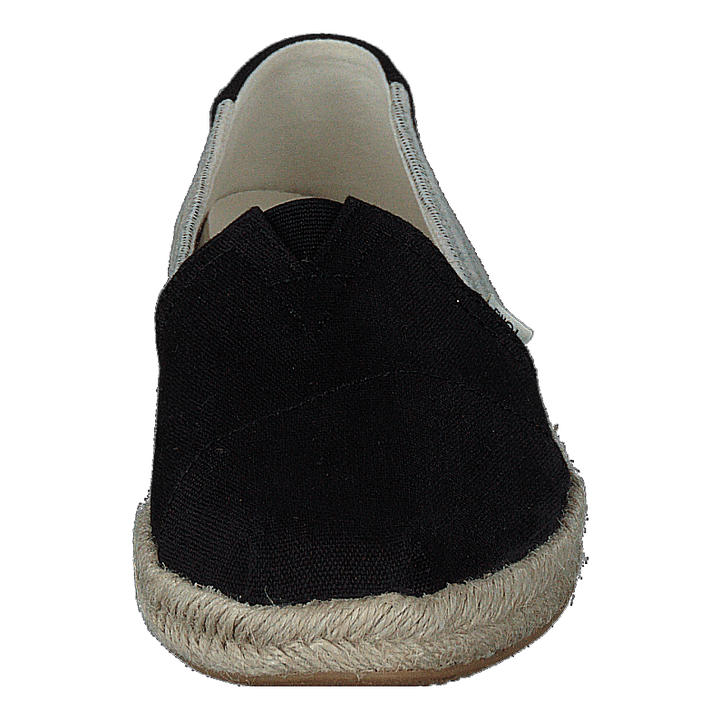 University Stripe Organic Cott Black