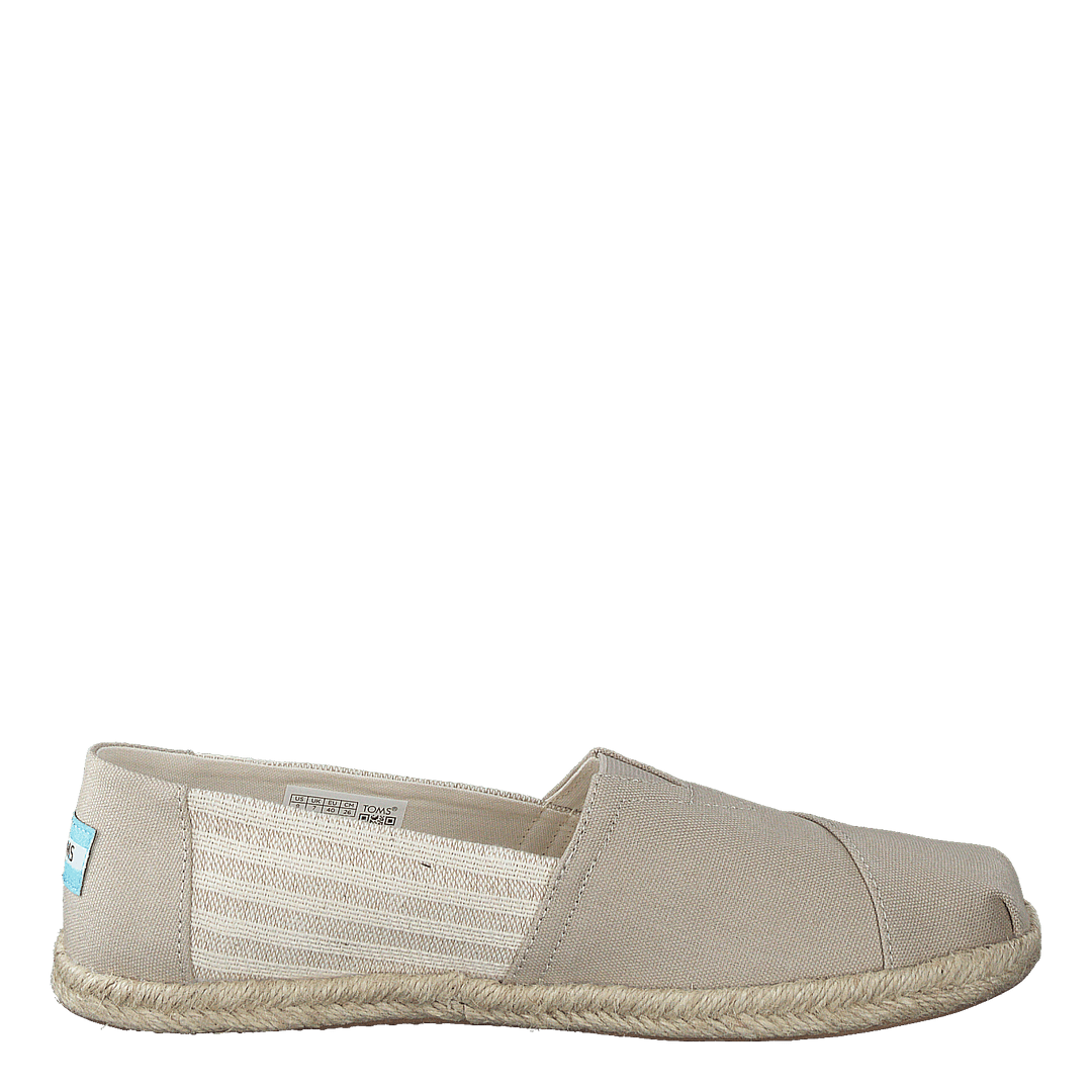 University Stripe Organic Cott Tan