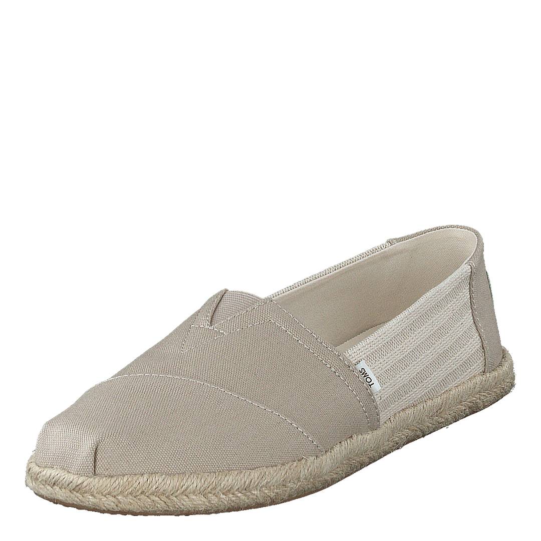 University Stripe Organic Cott Tan