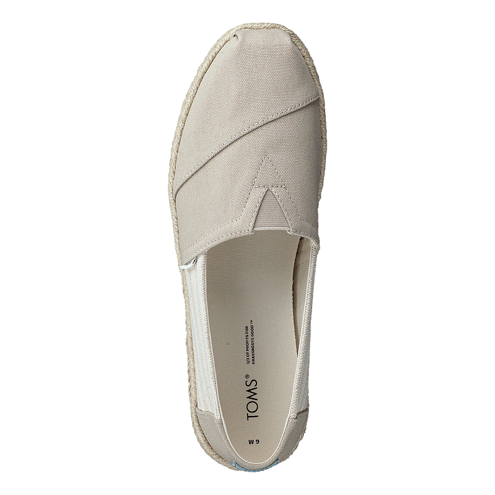 University Stripe Organic Cott Tan