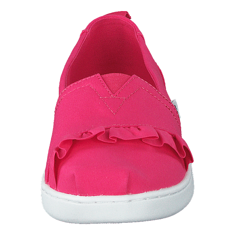 Classic Canvas Ruffle Youth Raspberry