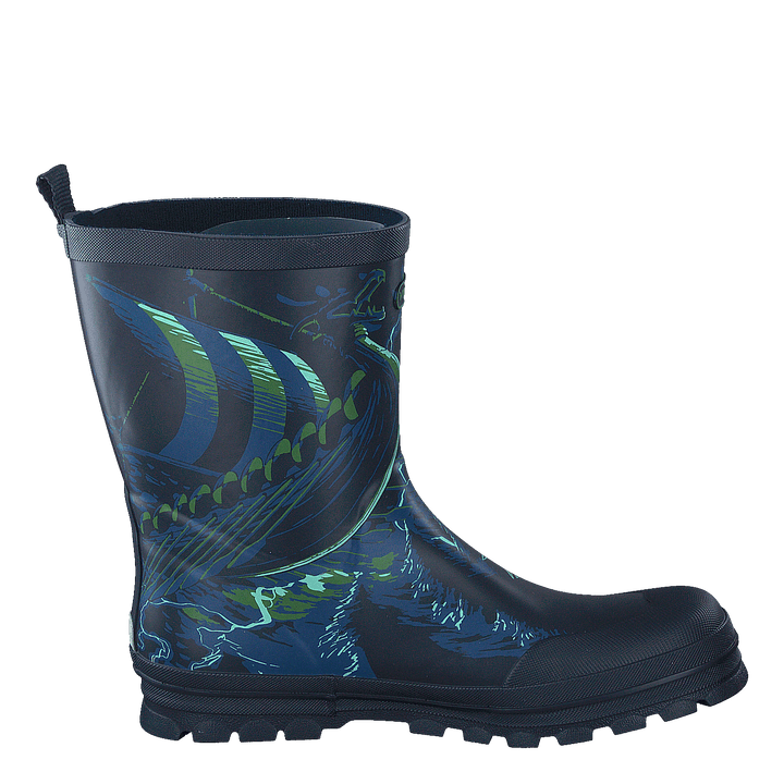 Jolly Print Navy/bluegreen