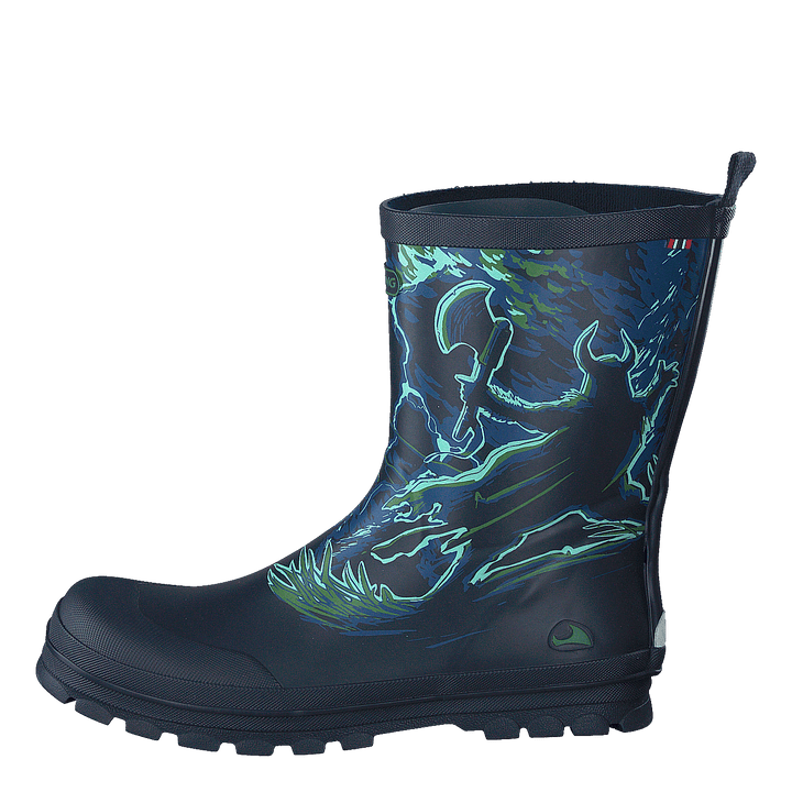 Jolly Print Navy/bluegreen