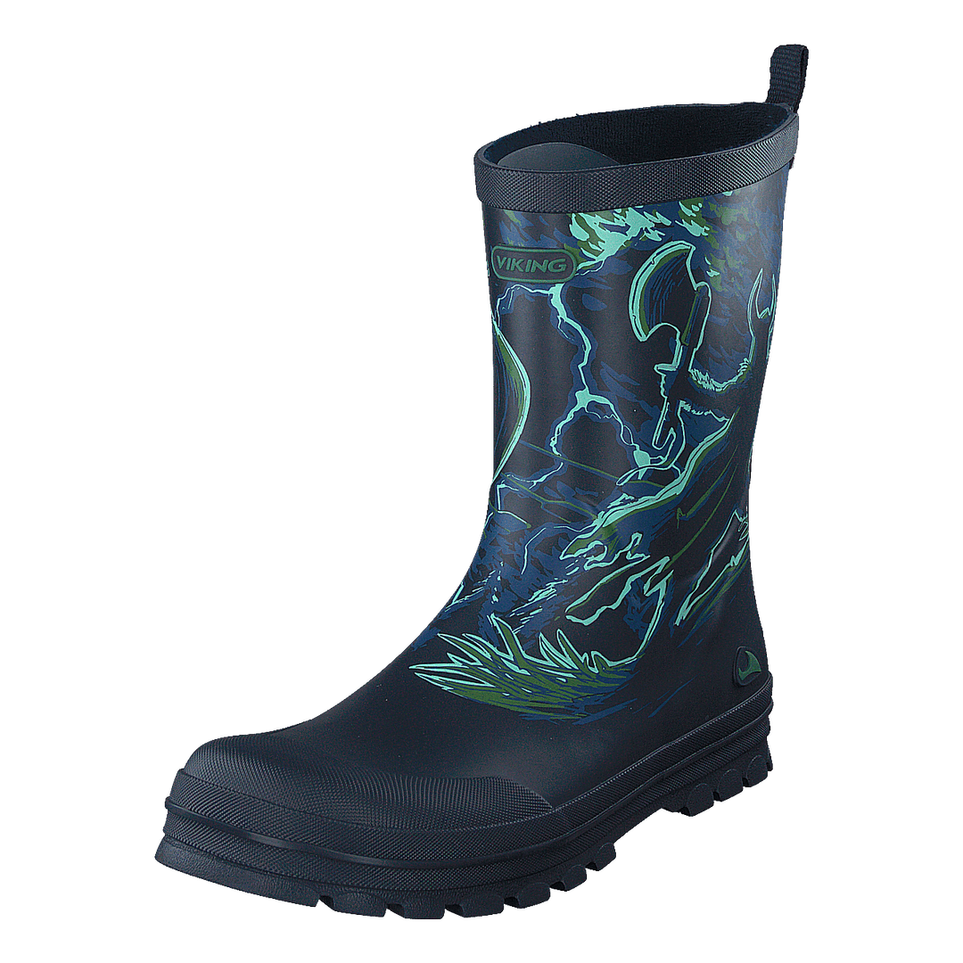 Jolly Print Navy/bluegreen