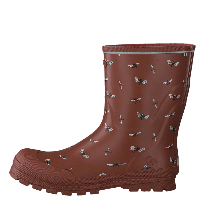 Jolly Print Cognac/white