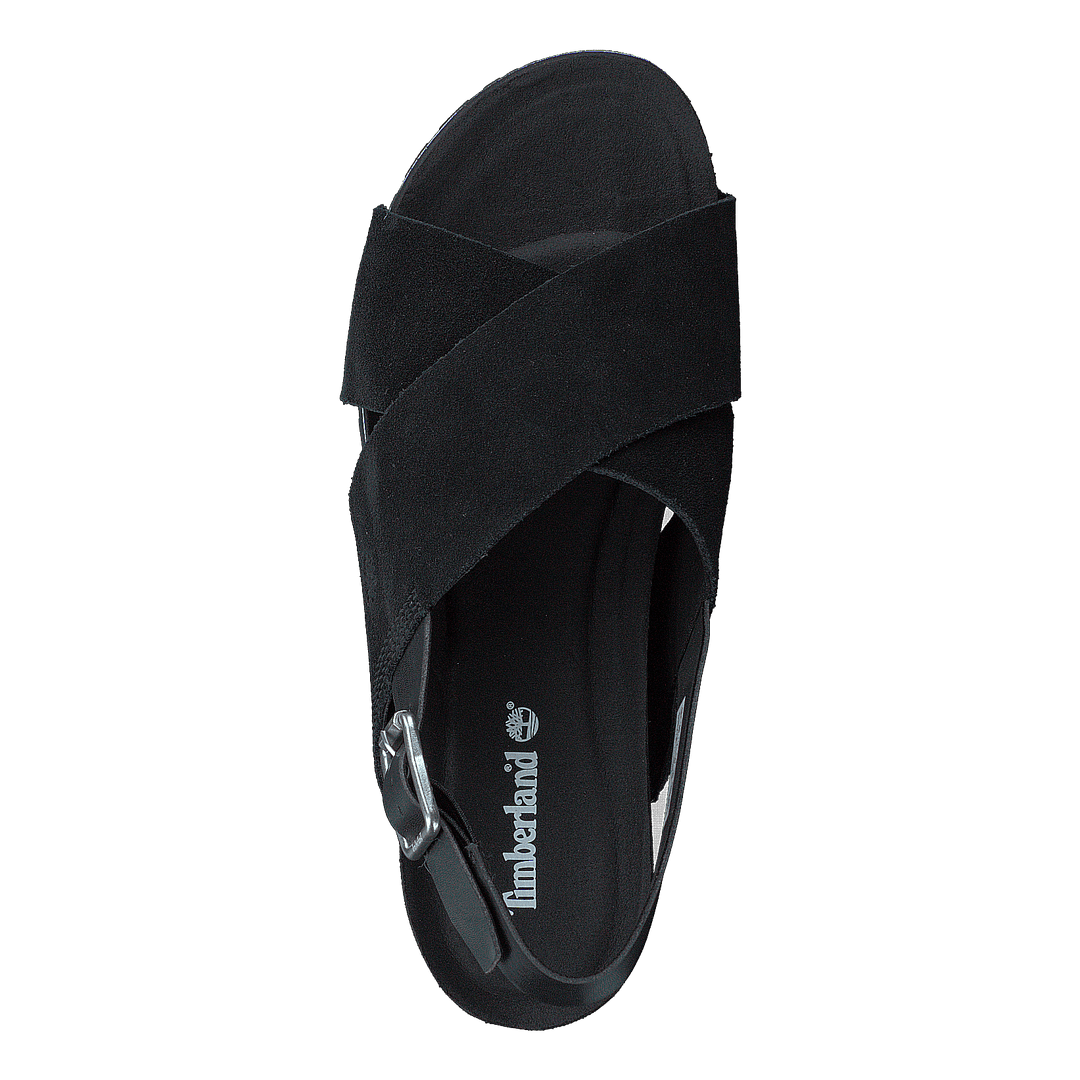 Malibu Waves Basic X Strap Jet Black