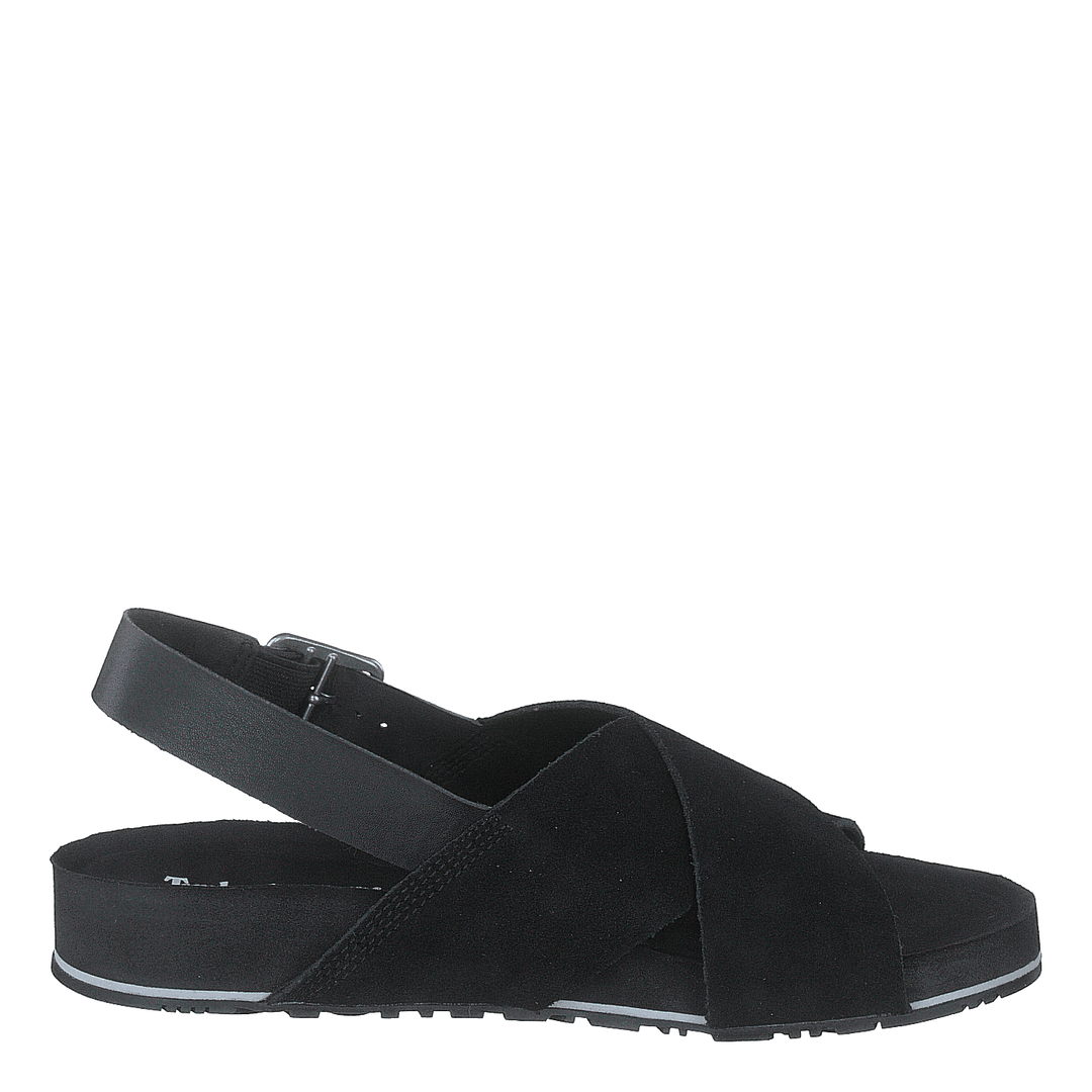 Malibu Waves Basic X Strap Jet Black
