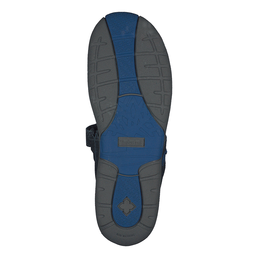 Moss Jump 2 Strap Sandal Black Iris