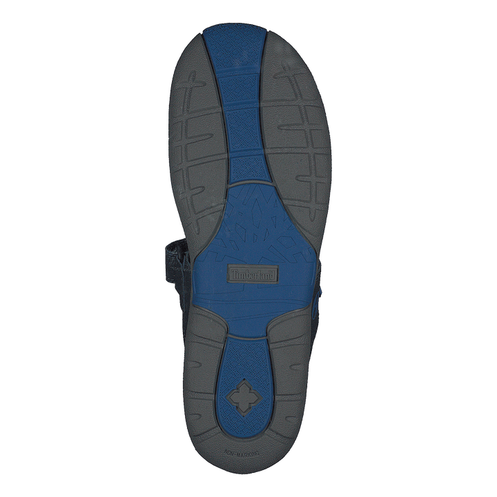 Moss Jump 2 Strap Sandal Black Iris