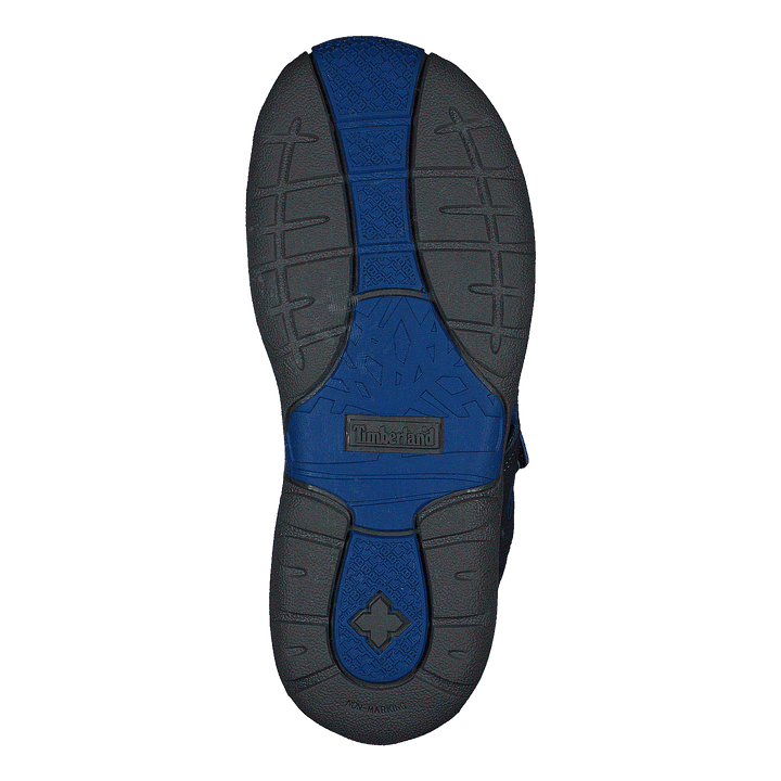 Moss Jump 2 Strap Sandal Black Iris