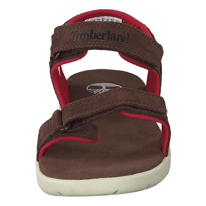 Nubble L/f 2 Strap Sandal Basi Potting Soil