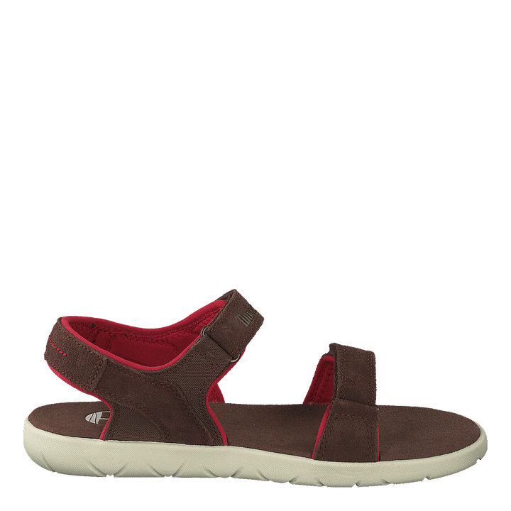 Nubble L/f 2 Strap Sandal Basi Potting Soil