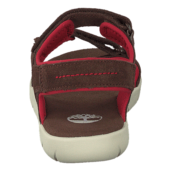 Nubble L/f 2 Strap Sandal Basi Potting Soil
