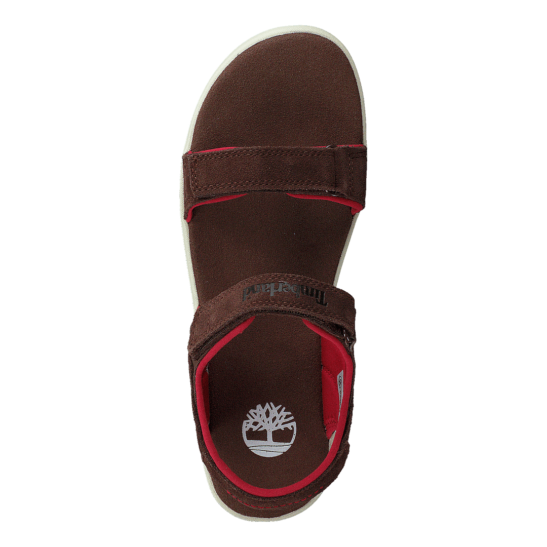 Nubble L/f 2 Strap Sandal Basi Potting Soil