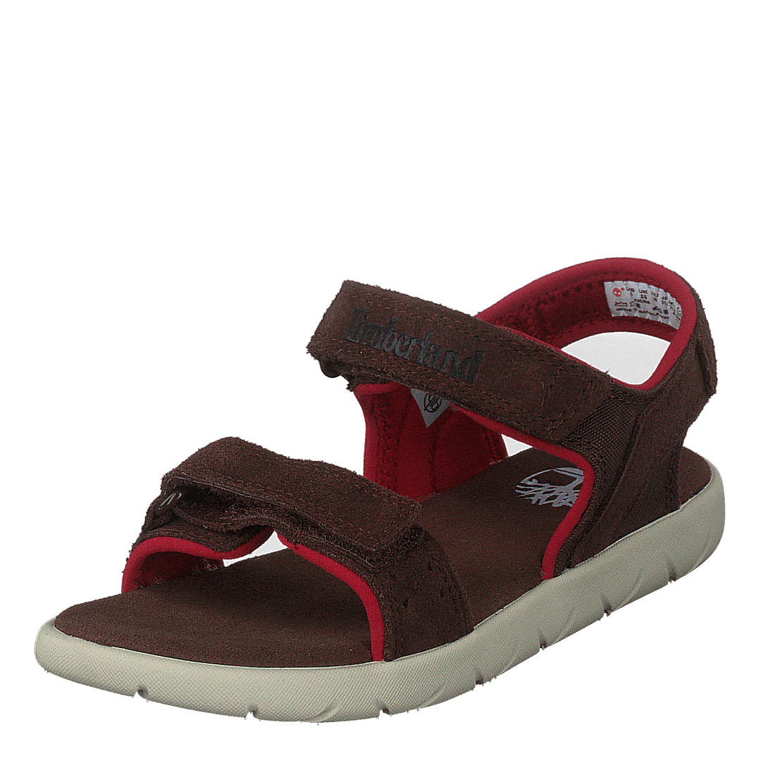Nubble L/f 2 Strap Sandal Basi Potting Soil