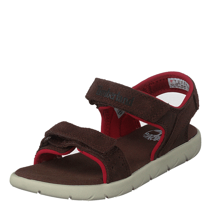 Nubble L/f 2 Strap Sandal Basi Potting Soil