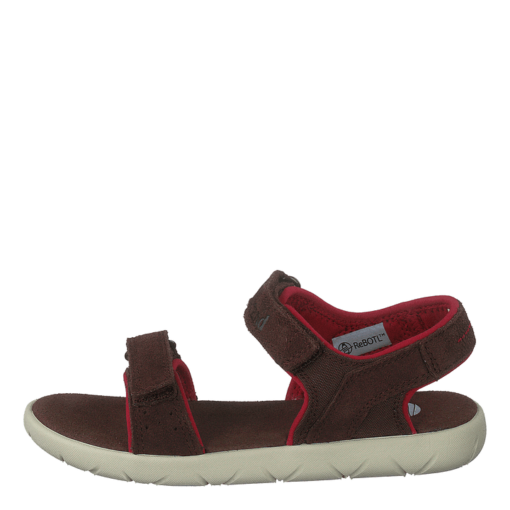 Nubble L/f 2 Strap Sandal Basi Potting Soil