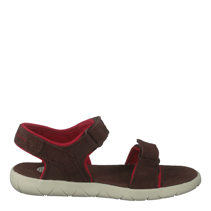 Nubble L/f 2 Strap Sandal Basi Potting Soil