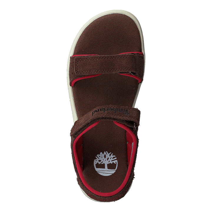 Nubble L/f 2 Strap Sandal Basi Potting Soil