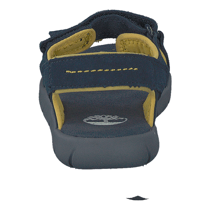 Nubble L/f 2 Strap Sandal Basi Black Iris