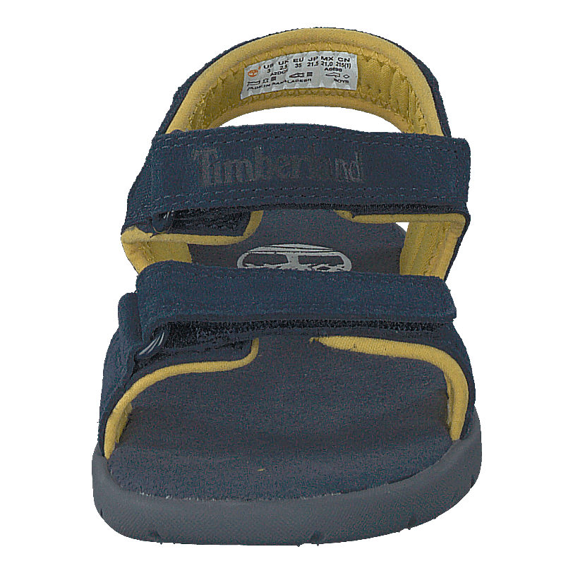 Nubble L/f 2 Strap Sandal Basi Black Iris