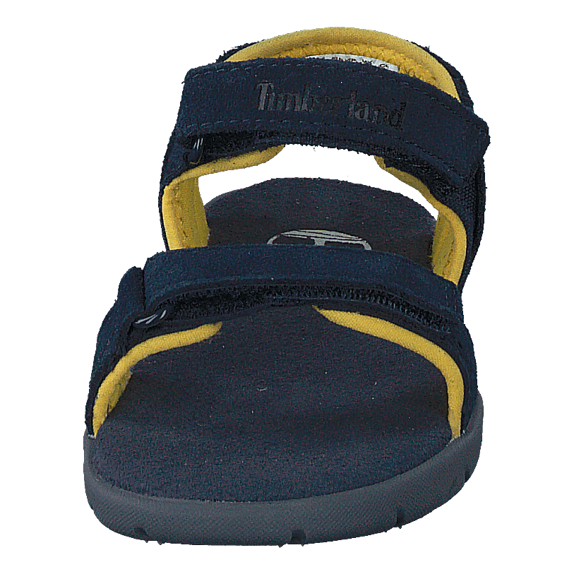 Nubble L/f 2 Strap Sandal Basi Black Iris
