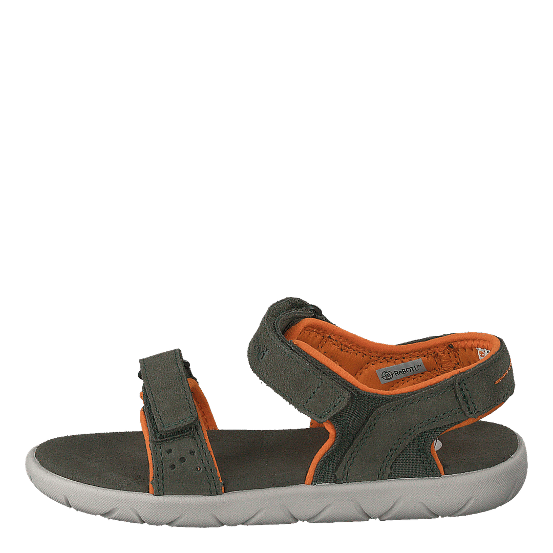 Nubble L/f 2 Strap Sandal Basi Grape Leaf - Heppo.com