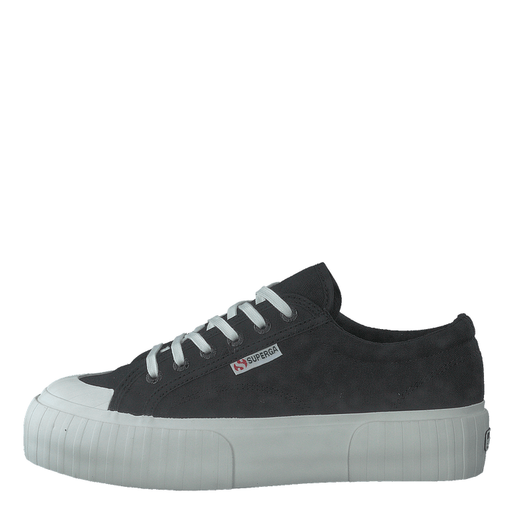 2631 Stripe Platform Blk-wht Avorio