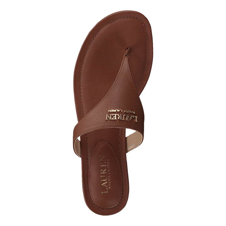 Ellah-sandals-flat Sandal Deep Saddle Tan