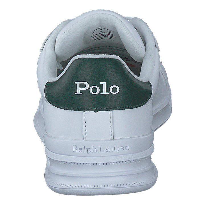 Heritage Court II Leather Sneaker White / College Green PP